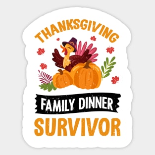 Thanksgiving Turkey,Funny Men Women Thanksgiving,Dabbing Turkey,Autumn Fall Sticker